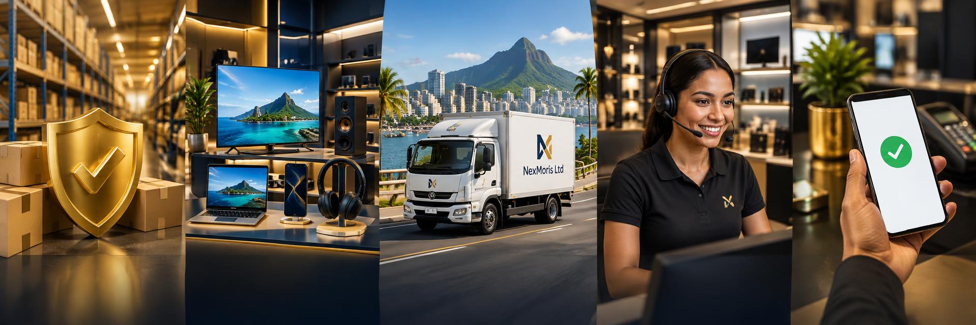 NexMoris quality, premium products, delivery, support and secure payments